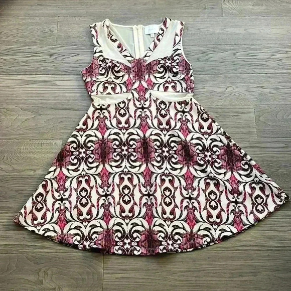 Jaye.e. Dresses & Skirts - Jaye.e. |  Patterned sleeveless dress